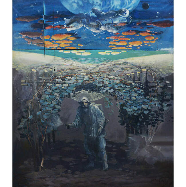 14. Шалва Бедоев. Земля. Под мирным небом. 1987