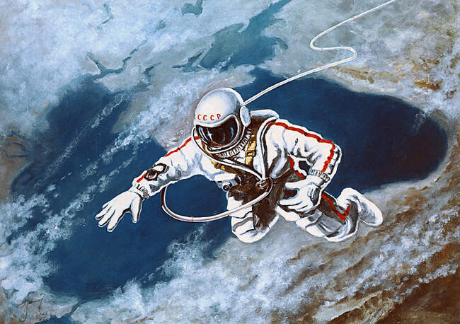 2. Алексей Леонов. Над Черным морем, 1968