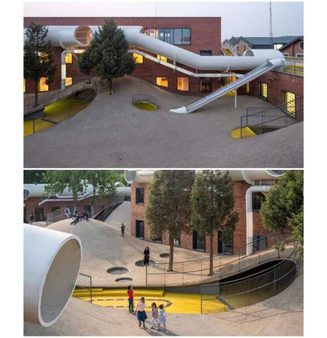 5. Детский общественный центр The Playscape в Пекине