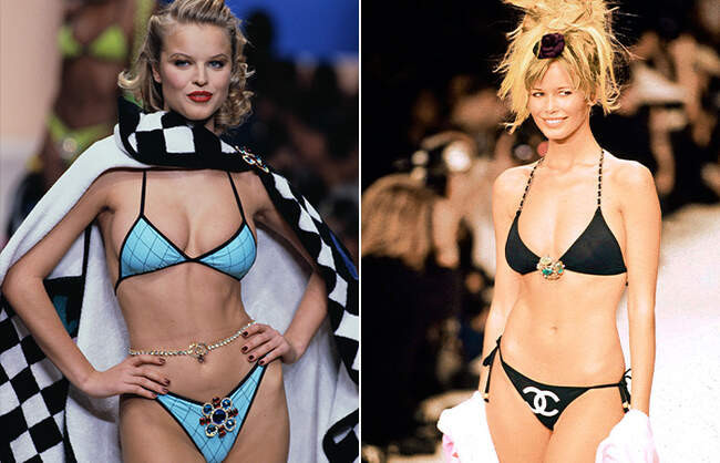 1995 год: бикини от Chanel
