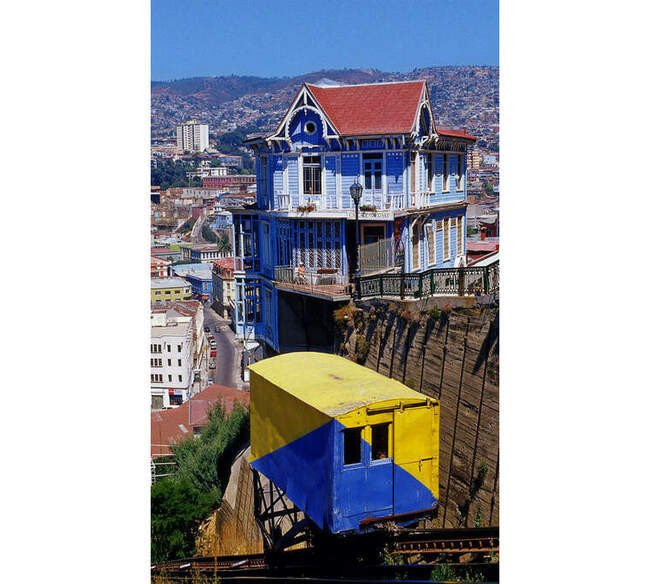 Ascensor Artillería. Чили