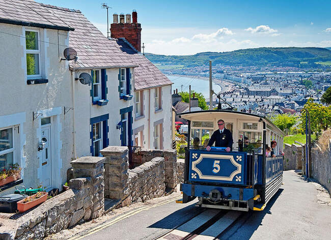 Great Orme Tramway. Великобритания