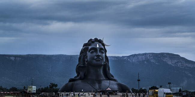 Adiyogi Shiva Statue / Индия, Коимбатур