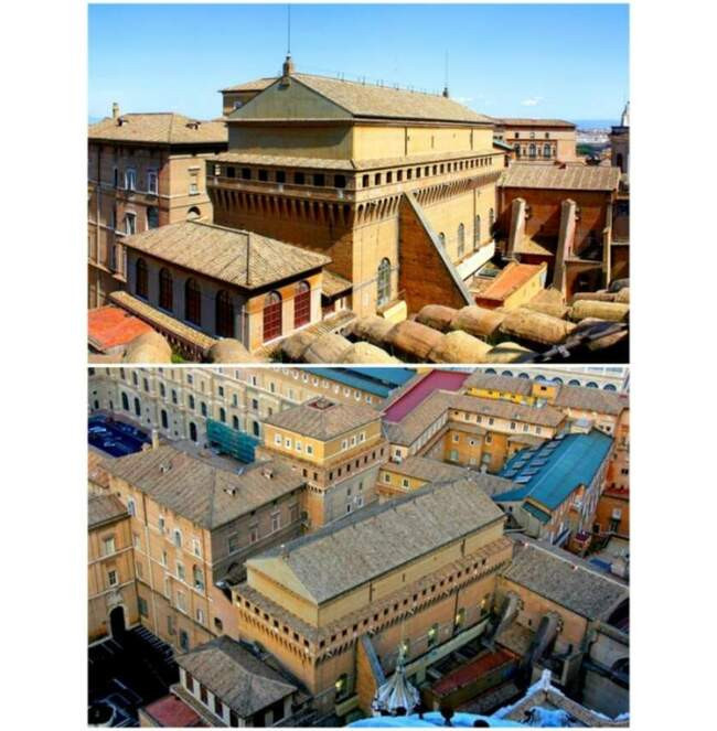 3. Сикстинская капелла в Ватикане (Италия)