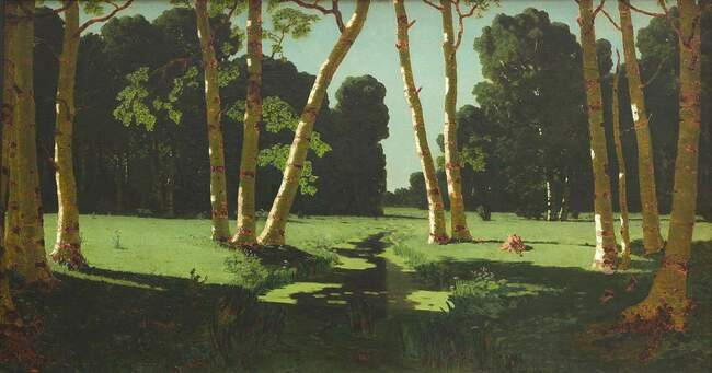 6. Архип Куинджи. Березовая роща, 1879