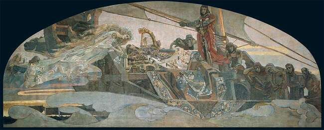 7. Михаил Врубель. Принцесса Грёза. 1896