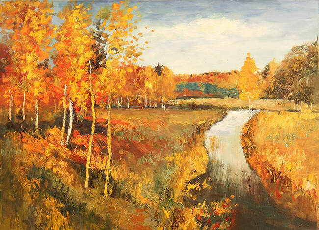 Исаак Левитан. Золотая осень, 1895
