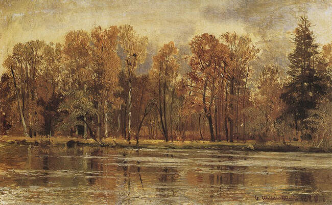 Иван Шишкин. Золотая осень, 1888