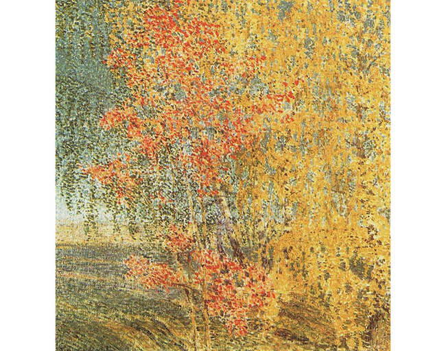 Игорь Грабарь. Осень. Ворон и береза, 1924
