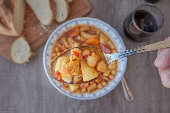 Рубец по-мадридски (Los callos a la madrilena)