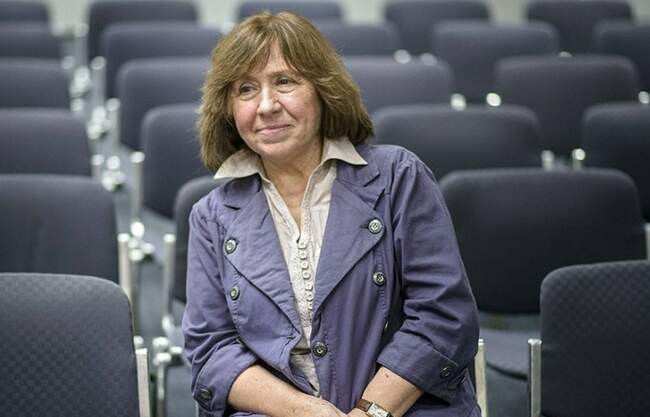 Светлана Алексиевич, 2015 год