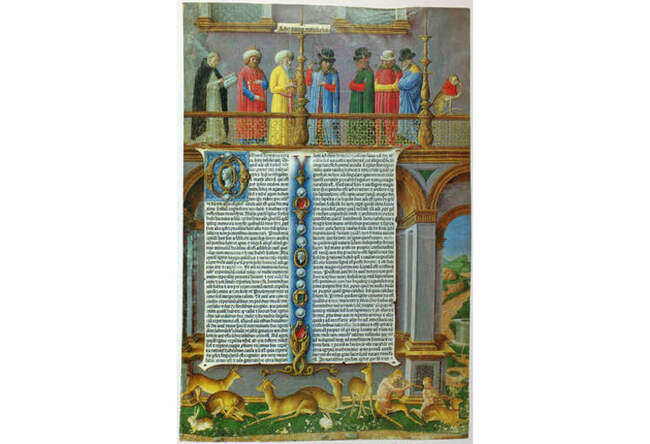 1210–1215 — «Метафизика» Аристотеля и его труды по натурфилософии