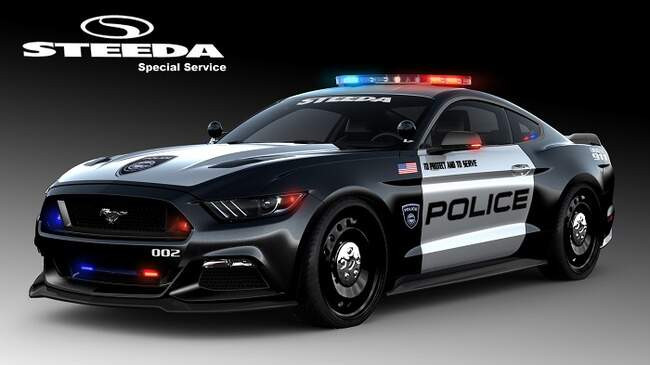 3. Полицейский перехватчик Steeda Ford Mustang GT