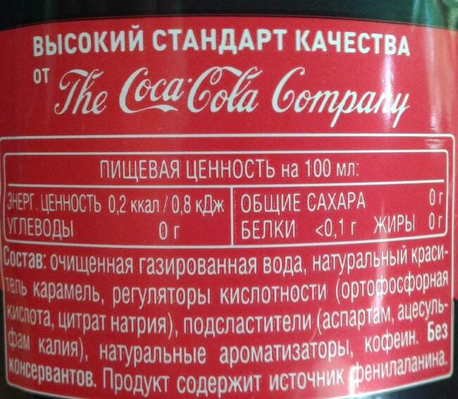 6. Искусственные подсластители