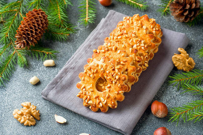 92. Песочные кольца с арахисом