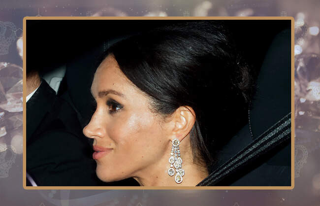 Бриллиантовые серьги Chopard