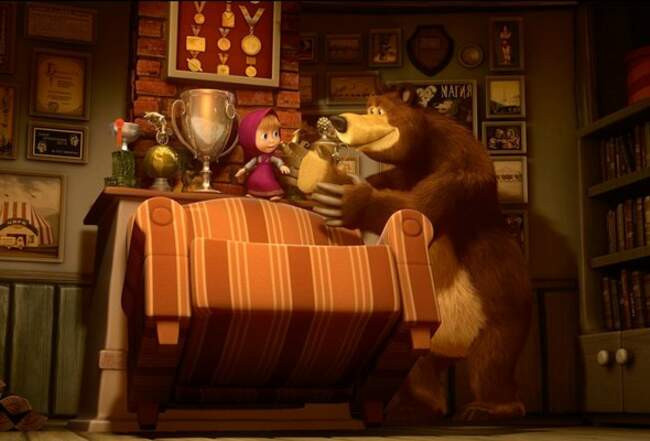 1. «Маша и Медведь» (2009)