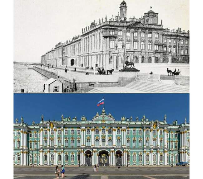 1. Зимний дворец в Санкт-Петербурге