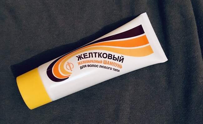 Средство 1: Желтковый шампунь