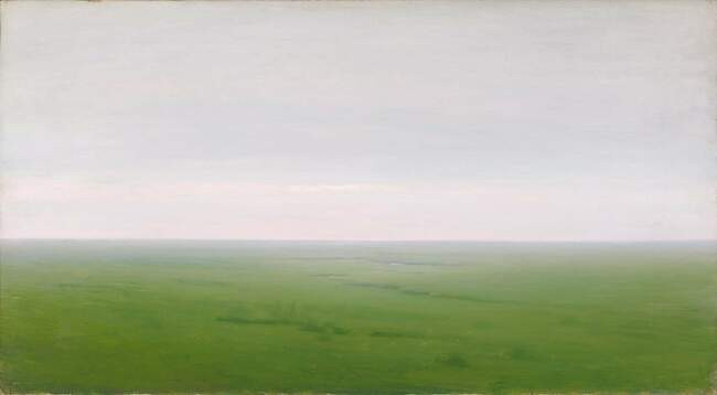 9. «Пейзаж. Степь», 1890-1895