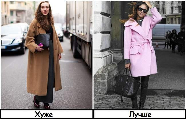 1. Верхняя одежда неправильной длины