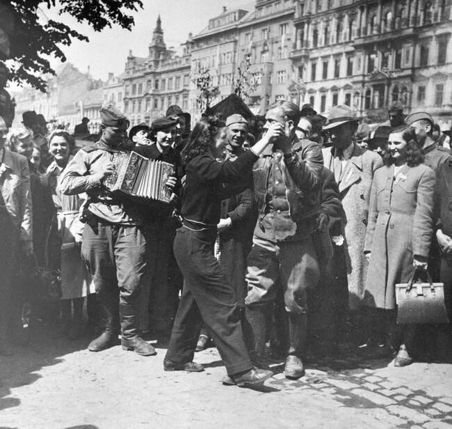 Конец европейской войны в Праге