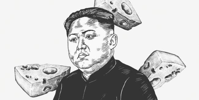 Ким Чен Ын одержим швейцарским сыром