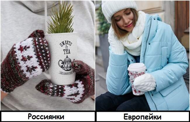 6. Расписные варежки