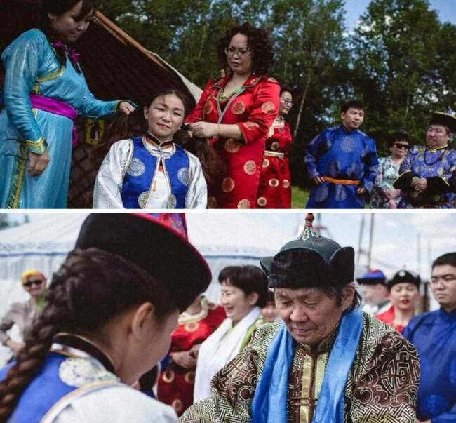 Как проходит бурятская свадьба