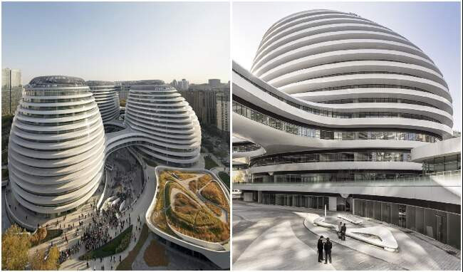 3. Торгово-развлекательный комплекс Galaxy Soho в Пекине