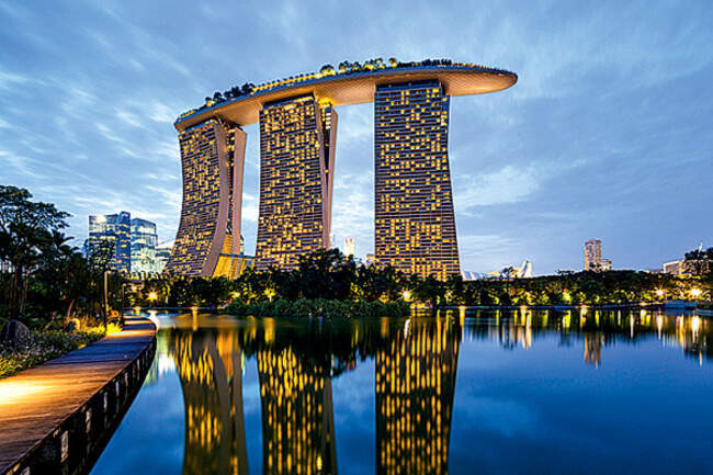 Marina Bay Sands / Сингапур, 2010