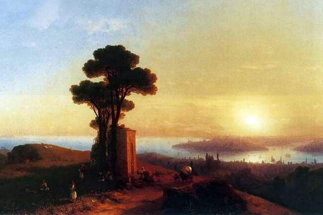 4-е место «Вид Константинополя» (1852)