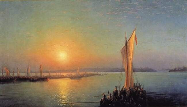 3-е место «Варяги на Днепре» (1876)