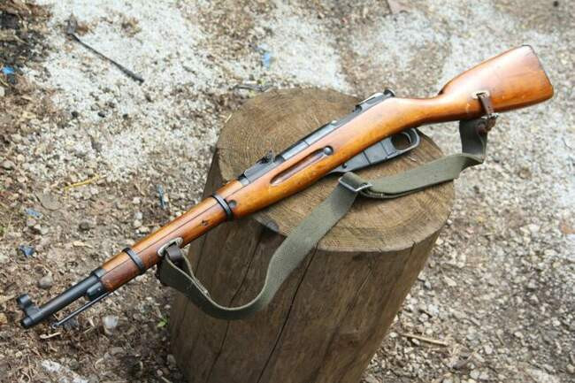5. Винтовка 7.62-мм образца 1891 года