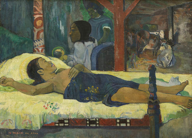 Поль Гоген. «Te tamari no atua» («Рождество»)