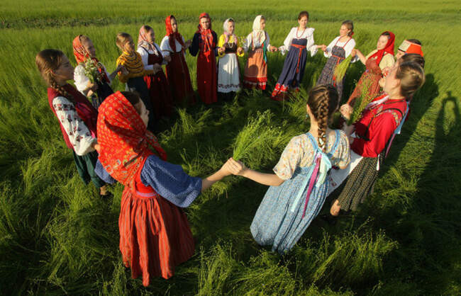 Хороводы, кулачные бои и другие развлечения русских людей
