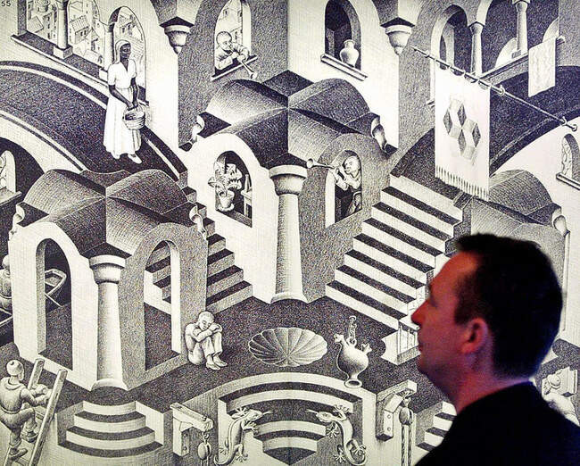 Convex and Concave («Выпуклые и вогнутые», 1955)