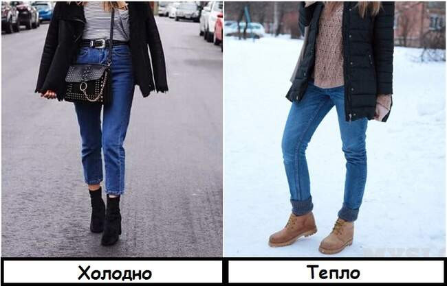 9. Открытые щиколотки