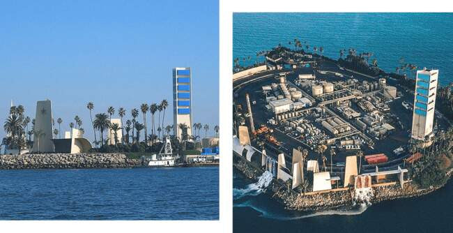 Здания островов Тумс, США