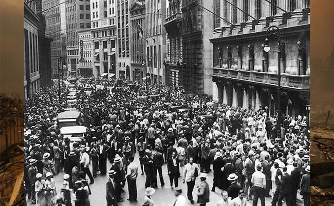 6. Всемирный финансовый кризис — 1929 год