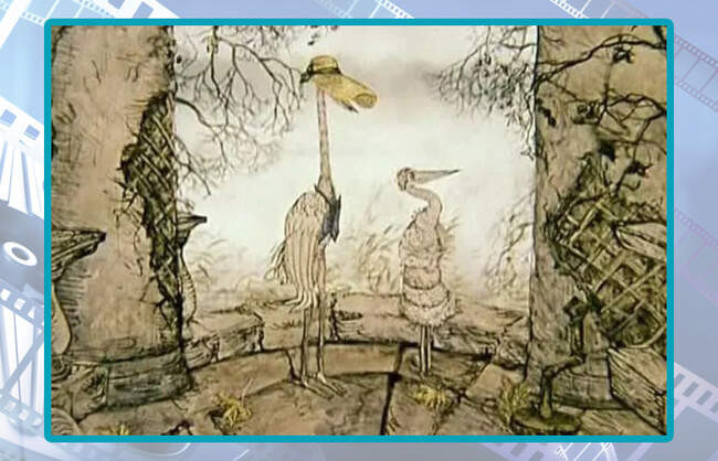 «Цапля и журавль», 1974 год, режиссёр Юрий Норштейн
