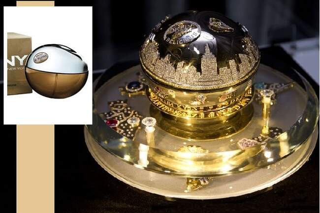 Духи «DKNY Golden Delicious» (около $1 000 000 за 100 мл)