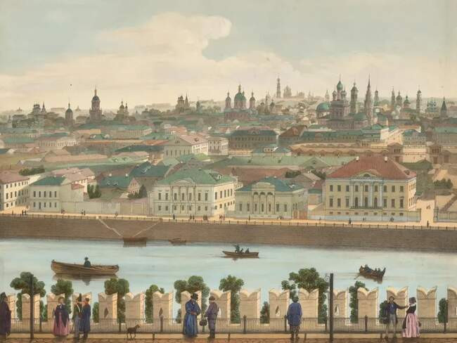 Вознесенский монастырь и кремлевские башни