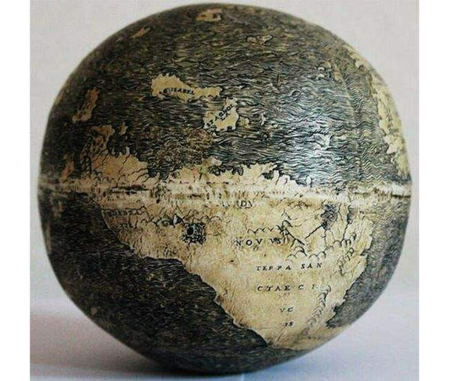 4. Глобус из страусиного яйца 1510 года