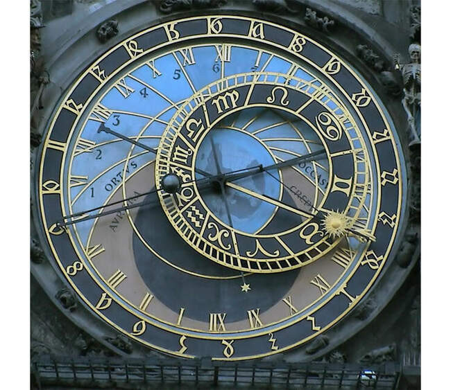 6. Астрономические часы 1410 года.