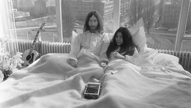 Джон Леннон, Йоко Оно. В постели за мир. 1969, Амстердам