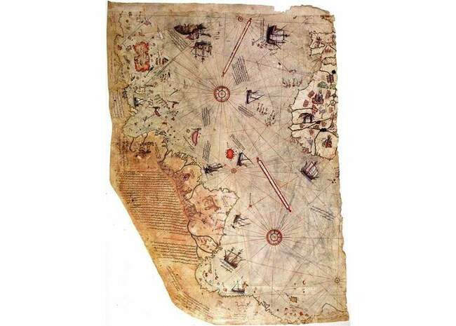 4. Карта Пири-реиса (Турция)