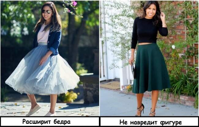 3. Пышная юбка миди