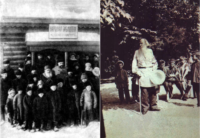 Школа для крестьянских детей, конфликт с церковью и уход из дома в 82 года