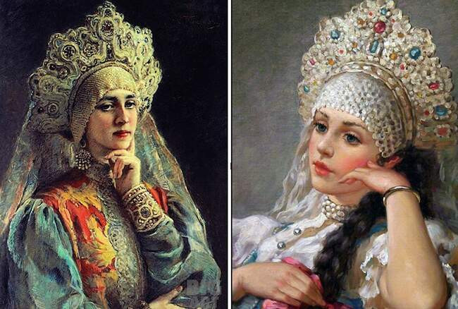 История появления кокошника туманна